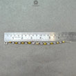 Opal & Morganite Beads Bracelet : 4.87gms 925 Sterling Silver Yellow Opal And Pink Morganite Gemstone Briolette Cushion Checker Cut 7"