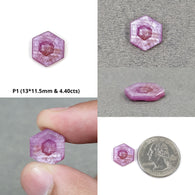 Hexagon Shape Gemstone
