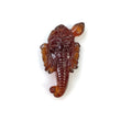 Cinnamon HESSONITE Garnet Gemstone Carving : 26.60cts Natural Untreated Hessonite Hand Carved LORD GANESHA 30*16mm (With Video)