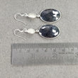 MULTI SAPPHIRE Gemstone Earring : 9.14gms Natural Sapphire 925 Sterling Silver Drop Dangle Bezel Set Hook Earrings 2.25"