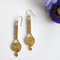 Handmade Brass Earring : 3