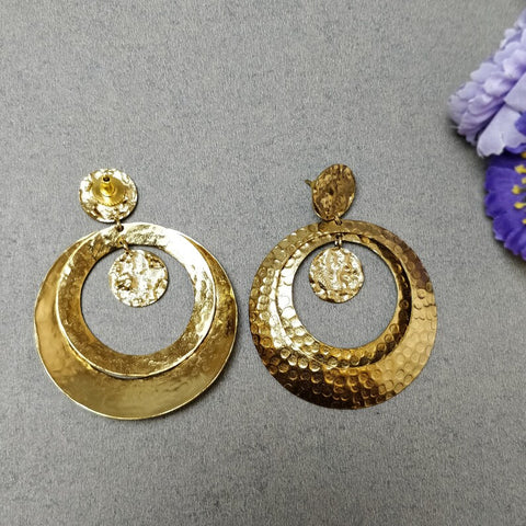 Handmade Brass Earring : 2.50