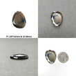 Golden Brown Chocolate Sapphire Gemstone Normal Cut : Natural Untreated Sheen Sapphire Uneven Egg Shape