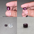 Star Ruby Gemstone Cabochon : Natural Untreated Unheated Red 6Ray Star Ruby Oval Shape