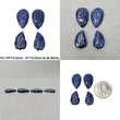 Blue Sapphire Gemstone Carving : Natural Untreated Unheated Blue Sapphire Hand Carved Uneven Shape