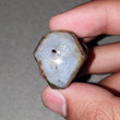 Sky BLUE SAPPHIRE Gemstone Wand : 204.15cts Natural Unheated Sapphire Specimen Uneven Shape 25*24mm