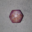 Johnson Star Ruby Gemstone Cabochon : 103.70cts Natural Untreated Unheated 6Ray Star Ruby Hexagon Shape 29*26mm