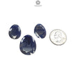 BLUE SAPPHIRE Gemstone Normal Cut : 69.20cts Natural Untreated Unheated Sapphire Egg Shape 23.5*17.5mm - 29.5*22.5mm 3pcs Set