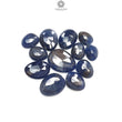 BLUE SAPPHIRE Gemstone Normal Cut : 117.70cts Natural Untreated Unheated Sapphire Egg Shape 12.5*10mm - 22.5*17mm 12pcs Set