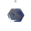 BLUE SAPPHIRE Gemstone Normal Cut : 307.80cts Rare Large Size Natural Untreated Unheated Sapphire Hexagon Shape Normal Cut 69*56mm 1pc