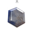 BLUE SAPPHIRE Gemstone Normal Cut : 307.80cts Rare Large Size Natural Untreated Unheated Sapphire Hexagon Shape Normal Cut 69*56mm 1pc