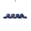 नीला नीलम रत्न गुलाब कट: 27.00cts प्राकृतिक अनुपचारित बिना गर्म किया हुआ नीलम अंडाकार आकार 8*6mm 17pcs