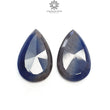 BLUE SAPPHIRE Gemstone Normal Cut : 50.00cts Natural Untreated Unheated Sapphire Pear Shape 30*19mm Pair