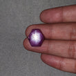Star RUBY Gemstone Cabochon : 32.40cts Natural Untreated African Red Ruby 6Ray Star Hexagon Shape 18*16mm