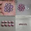 Johnson Star Ruby Gemstone Cabochon : Natural Untreated Unheated 6Ray Star Ruby Hexagon Uneven Shape Lot