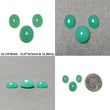 GREEN CHRYSOPRASE Gemstone Cabochon : Natural Untreated Unheated Chrysoprase Oval Shape 3pcs Sets