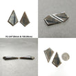 Golden Brown Chocolate Sapphire Gemstone Normal Cut : Natural Untreated Sheen Sapphire Uneven Egg Shape Pairs