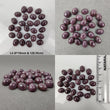 Ruby Gemstone Cabochon : Natural Untreated Unheated Red Ruby Oval Shape 8*10mm Lots For Jewelry