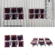 RUBY Gemstone Normal Cut  : Natural Untreated Unheated Red Ruby Square Shape 12mm*6h Sets For Jewellery