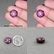 Johnson Mines Star Ruby Gemstone Cabochon : Natural Untreated Unheated Red 6Ray Star Ruby Uneven Shape