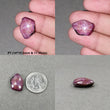 Johnson Mines Star Ruby Gemstone Cabochon : Natural Untreated Unheated Red 6Ray Star Ruby Uneven Shape