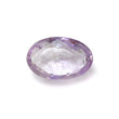 Rutile Amethyst Quartz Gemstone Faceted ,Checker Cut: Natural Untreated Purple Amethyst Oval Shape 1pc for Jewelry February Birthstone