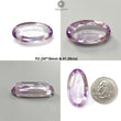 Rutile Amethyst Quartz Gemstone Faceted ,Checker Cut: Natural Untreated Purple Amethyst Oval Shape 1pc for Jewelry February Birthstone