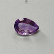 Rutile Amethyst Quartz Gemstone Faceted Cut: Natural Untreated Purple Amethyst Pear, Baguette Shape 1pc for Jewelry February Birthstone