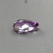 Rutile Amethyst Quartz Gemstone Faceted Cut: Natural Untreated Purple Amethyst Pear, Baguette Shape 1pc for Jewelry February Birthstone