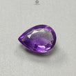 Rutile Amethyst Quartz Gemstone Faceted Cut: Natural Untreated Purple Amethyst Pear Shape 1pc for Jewelry February Birthstone