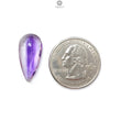 Rutile Amethyst Quartz Gemstone Faceted Cut: Natural Untreated Purple Amethyst Pear Shape 1pc for Jewelry February Birthstone