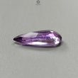 Rutile Amethyst Quartz Gemstone Faceted Cut: Natural Untreated Purple Amethyst Pear Shape 1pc for Jewelry February Birthstone