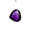 Rutile Amethyst Quartz Gemstone Faceted Cut: Natural Untreated Purple Amethyst Heart, Pear Shape 1pc for Jewelry February Birthstone