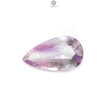 Rutile Amethyst Quartz Gemstone Faceted Cut: Natural Untreated Purple Amethyst Pear, Baguette Shape 1pc for Jewelry February Birthstone