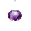 Rutile Amethyst Quartz Gemstone Faceted Cut: Natural Untreated Purple Amethyst Oval Shape 1pc for Jewelry February Birthstone