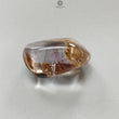 Rutile Amethyst Quartz Gemstone Tumble : 186.80cts Natural Untreated Purple Amethyst Uneven Shape 40*28mm