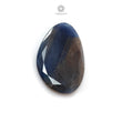 Blue Sliver Sheen Sapphire Gemstone Fancy Cut : Natural Untreated Unheated Sapphire Both Side Faceted Uneven Shape 1pc