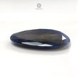 Blue Sliver Sheen Sapphire Gemstone Fancy Cut : Natural Untreated Unheated Sapphire Both Side Faceted Uneven Shape 1pc