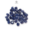 Blue Sapphire Round Faceted Cut: 1.60cts Natural Untreated Unheated Sapphire Round Shape Pair For Jewelry 5mm