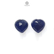 Blue Sapphire Heart Faceted Cut: 1.40cts Natural Untreated Unheated Sapphire Heart Shape Pair For Jewelry 5mm