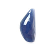 Blue Sapphire Gemstone Rose Cut Slice: 13.40cts Natural Untreated Sapphire Faceted Fancy Shape 15*11mm 1pc For Jewelry