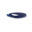 Blue Sapphire Gemstone Rose Cut Slice: 13.40cts Natural Untreated Sapphire Faceted Fancy Shape 15*11mm 1pc For Jewelry