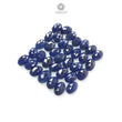 Blue Sapphire Checker Cut : 22.90cts Natural Untreated Sapphire Oval Shape 6*4mm 34pcs Lot