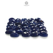 Blue Sapphire Checker Cut : 22.90cts Natural Untreated Sapphire Oval Shape 6*4mm 34pcs Lot