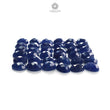 Blue Sapphire Gemstone Checker Cut : 39.20cts Natural Untreated Unheated 7*5mm Sapphire Oval Shape 36pcs Lot