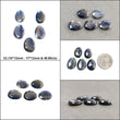 Blue Sheen Sapphire Gemstone Normal Cut : Natural Untreated Unheated Sapphire Uneven Egg Shape