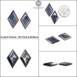 Blue Sheen Sapphire Gemstone Normal Cut : Natural Untreated Unheated Sapphire Marquise Hexagon Uneven Shape Sets