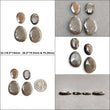 Chocolate Silver Sheen Sapphire Gemstone Normal Cut : Natural Untreated Golden Brown Sapphire Egg Shape