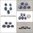 Blue Sheen Sapphire Gemstone Normal Cut : Natural Untreated Unheated Sapphire Uneven Egg Shape