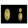 Yellow Opal Gemstone Cabochon : Natural Untreated Untreated Opal Oval Shape 1pcs & 2pcs